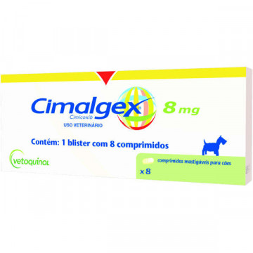 Cimalgex Cães - 8 mg/ 30mg/ 80mg